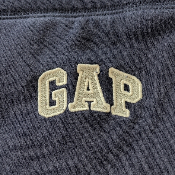 Gap Fleece Logo Joggers XL Blue Pockets - Picture 3 of 15